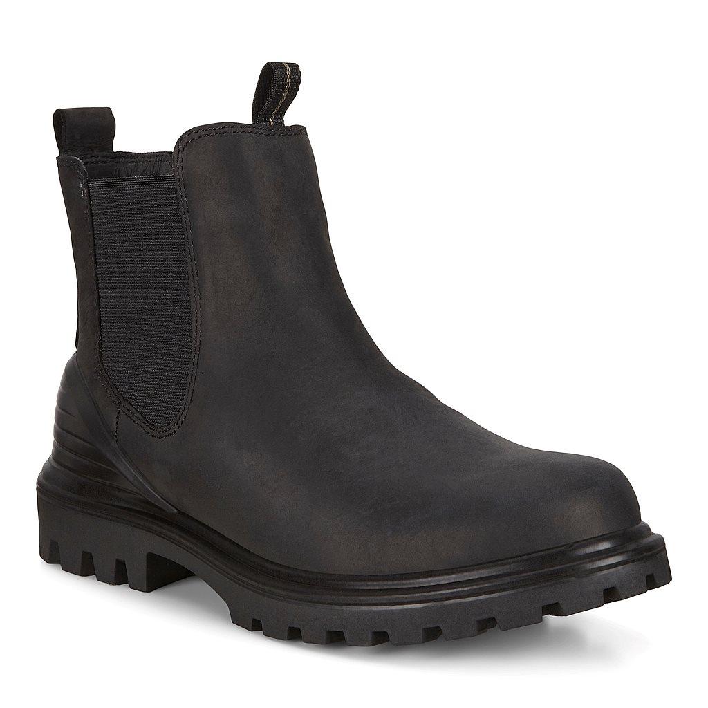 Chelsea Boots Ecco Tredtray K Garçons Noir 1356-FVDRL